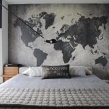 Grafika v interiéru: 75 způsobů, jak si doma vytvořit originální umělecký prostor